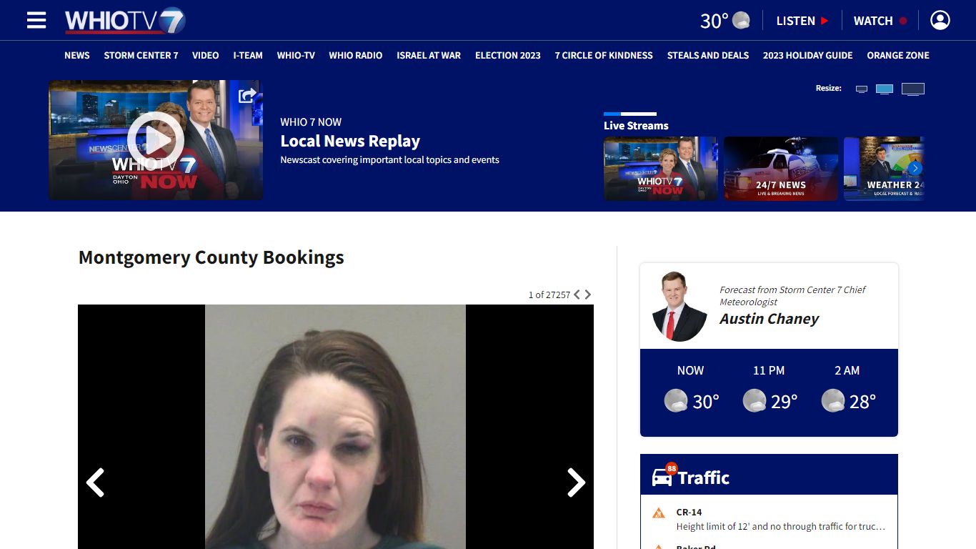 Montgomery County Inmates – WHIO TV 7 and WHIO Radio